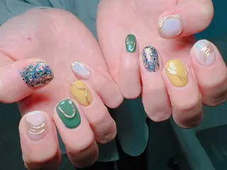 ネイル Nail Salon L'arc所属・💊大阪/心斎橋 moni🧠のネイルデザイン