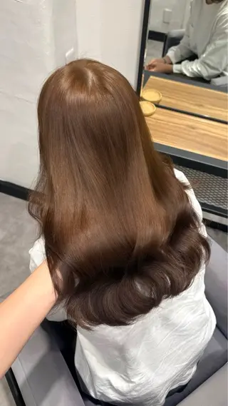 ロング カラー 都島美容室 rion 🌛のヘアスタイル