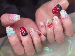 ネイル 💜bora .のネイルデザイン