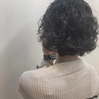 ショート パーマ AR.MARA hair  studio所属・AR.MARA サトウヒカルのヘアスタイル