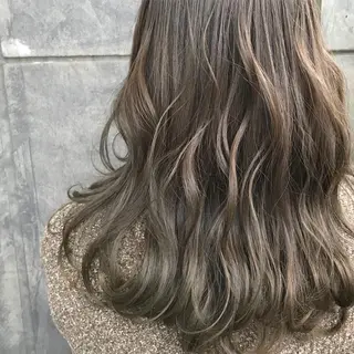 セミロング カラー No1韓国風レイヤー &カチモリ✨ /サキのヘアスタイル