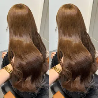 ロング カラー 髪質改善 竹川裕太のヘアスタイル