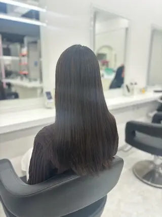 セミロング カラー 🤍レイヤー/顔周り /hirari🤍のヘアスタイル