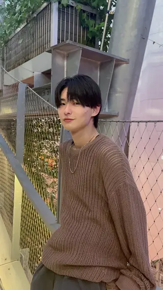 ショート カラー メンズ December/jingumae所属・メンズパーマ 特化うえちりくのヘアスタイル