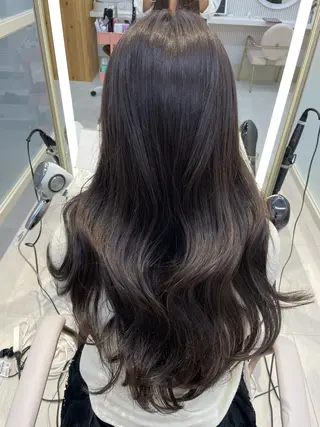 ロング カラー 顔周り/透明感カラー /韓国ヘア/TAKUのヘアスタイル