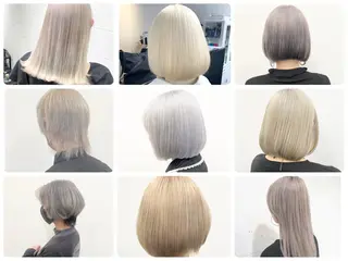 ミディアム カラー パーマ ヘアアレンジ メンズ nico TOKYO 渋谷所属・ブリーチ　ハイトーン 特化🌈フジタハルキのヘアスタイル