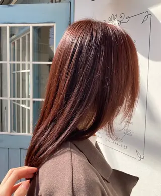 セミロング Dream30所属・Dream30 miyuのヘアスタイル