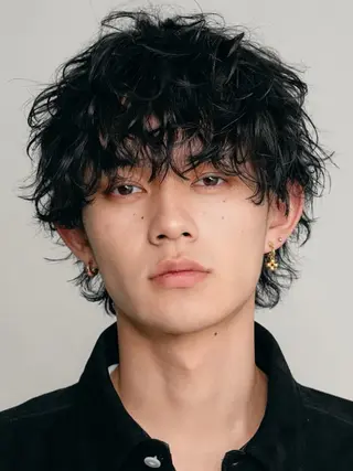 ショート パーマ メンズ fifth栄所属・メンズパーマ 名古屋/水谷颯のヘアスタイル