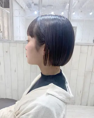 ショート 縮毛矯正/ショート/ レイヤー/畑中正敏のヘアスタイル