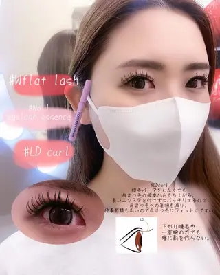 マツエク・マツパ Eyelash salon u'iのマツエク・マツパデザイン
