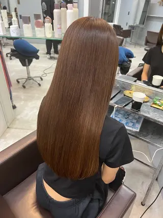 ヘアアトリエOZ 桑野店所属・ツヤ髪矯正 Kanaのヘアスタイル