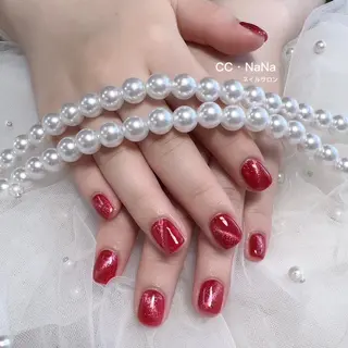 ネイル 💎CC・NaNa 韓国風ネイル🌙Cのネイルデザイン