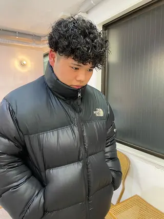 パーマ メンズ sakura🌸 レイヤー/韓国ヘアのヘアスタイル