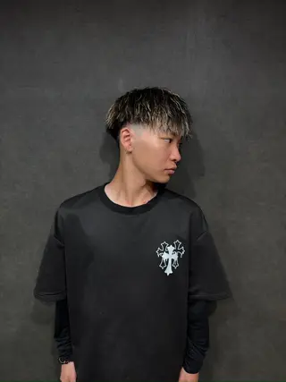 カラー パーマ メンズ Les  Mains所属・Les Mainsのヘアスタイル