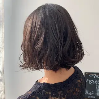 ミディアム HARUKA韓国ヘア /Luana梅田のヘアスタイル