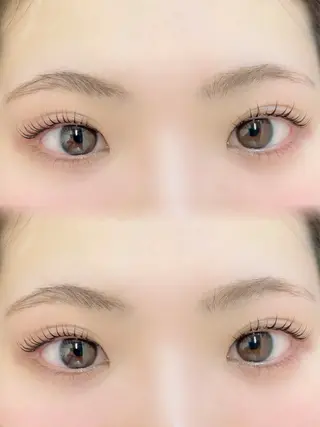 マツエク・マツパ rukuku🌼Ui まつパ/眉毛Waxのマツエク・マツパデザイン