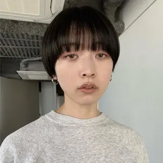 ショート 内田 海香のヘアスタイル