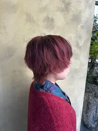 ショート カラー メンズ ꪆৎ平行アーチ ྀི ワカナの眉毛・アイブロウイメージ