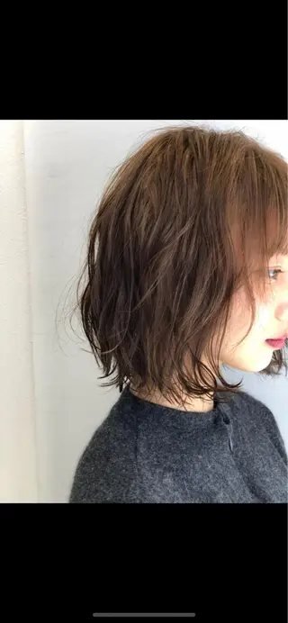 ミディアム カラー sins所属・大石 和弥のヘアスタイル