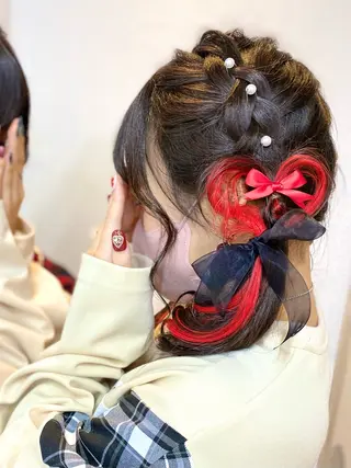 ヘアアレンジ GLOSS♡ ヤマガミコウジのヘアスタイル