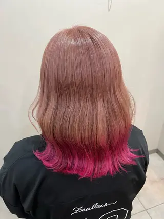 カラー 米林 遼のヘアスタイル