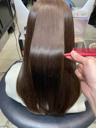 ロング カラー レイヤー×髪質改善✨ 渋谷/佐藤侑哉のヘアスタイル