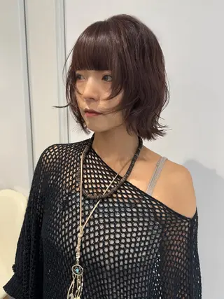 カラー 柔らかい透明感カラー 🎀maria🎀のヘアスタイル
