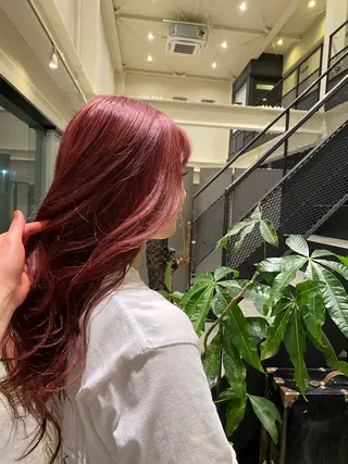 セミロング カラー hair salon en.所属・竹田 佳奈のヘアスタイル