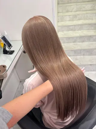 ロング カラー 💖ミルクティー💖 あかり💖のヘアスタイル