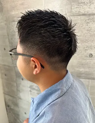 メンズ 冨田 綾のヘアスタイル