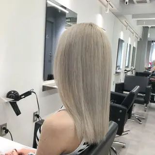 ロング カラー 矢島颯哉/ハイトーン ブリーチカラー💎のヘアスタイル