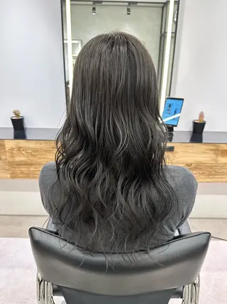 セミロング little川越店所属・山本 れいのヘアスタイル