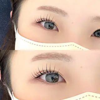 マツエク・マツパ アイブロウ pour voursのマツエク・マツパデザイン