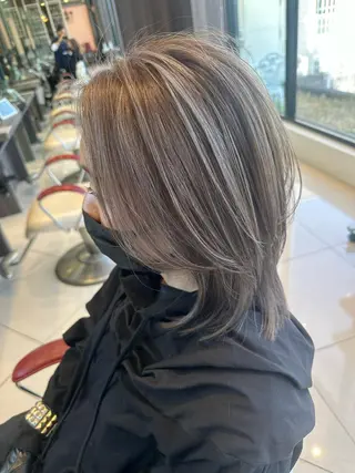 ミディアム カラー 古畑 佑悟のヘアスタイル