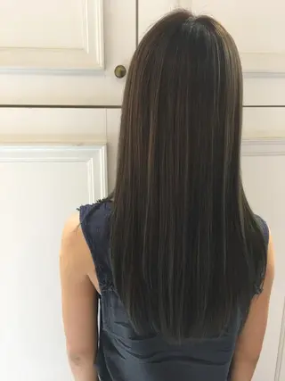 ロング カラー fukuyasu rikaのネイルデザイン