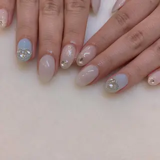 ネイル 韓国ネイル/ワンホン ネイル🎀表参道3分のネイルデザイン