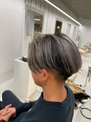 メンズ 柴田泰秀sotti. 髪質改善/ブリーチのヘアスタイル