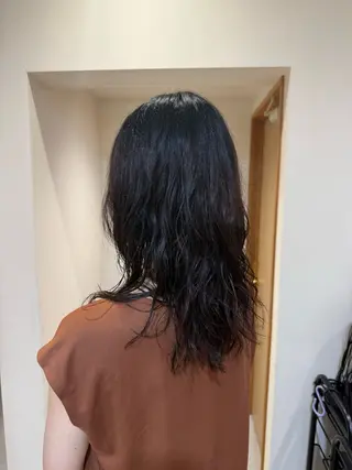 セミロング パーマ 岐阜/ショート/ボブ anjuのヘアスタイル