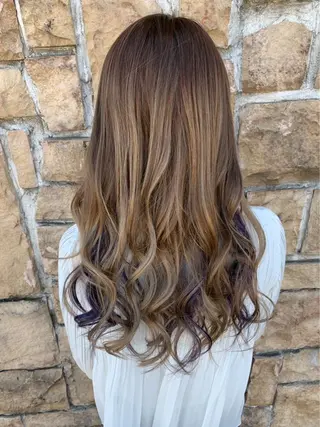 ミディアム カラーリスト菅澤 岳のヘアスタイル