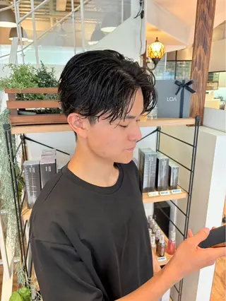 メンズ 本村 希樹のヘアスタイル