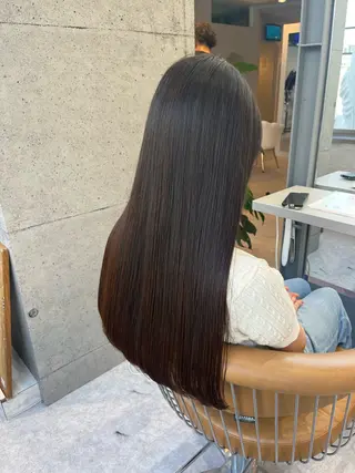 ロング パーマ うしだ かおるのヘアスタイル