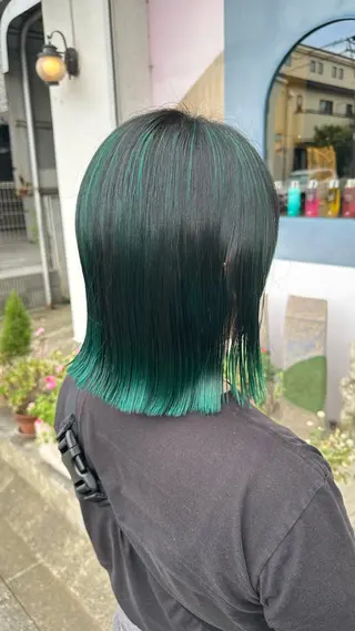 ミディアム カラー 【echelle】 あむのヘアスタイル