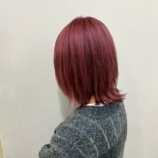 ミディアム カラー 🌻髪質改善カラー 🌻Yunaのヘアスタイル