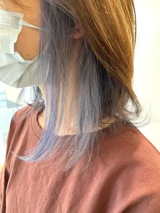 セミロング カラー ✔️ダブルカラー ✔️ショート✔️今野のヘアスタイル