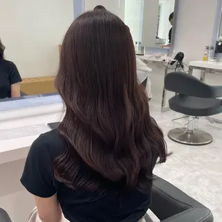 セミロング カラー ヘアアレンジ Ella所属・nana【艶髪】/ レイヤー/縮毛矯正のヘアスタイル