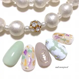 ネイル nail snowjewelのネイルデザイン