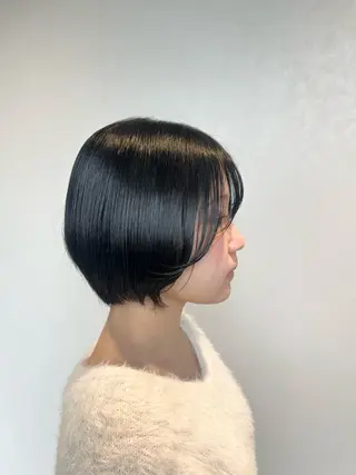 ショート SALOWIN大宮crest所属・大宮レイヤーカット× 透明感カラー　rioのヘアスタイル