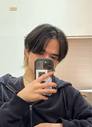 メンズ 森 和輝のヘアスタイル