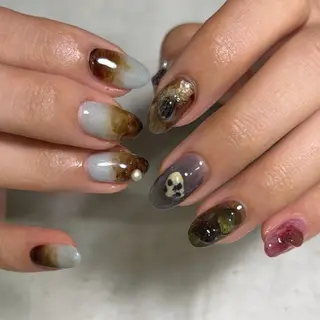 ネイル RooM tani /個性派ニュアンスのネイルデザイン