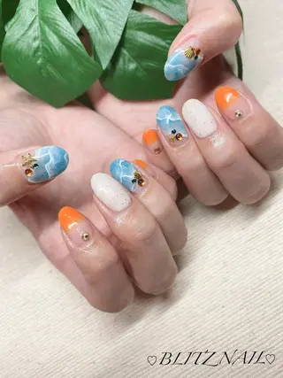 ネイル BLITZ Nail 岩田💅🏻✨のネイルデザイン